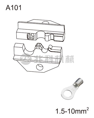 端子壓接模具